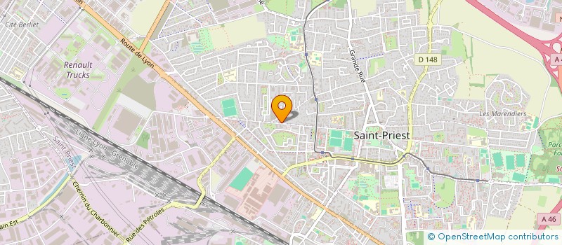 localisation de l'entreprise MONSIEUR KARIM SELMI  SAINT-PRIEST