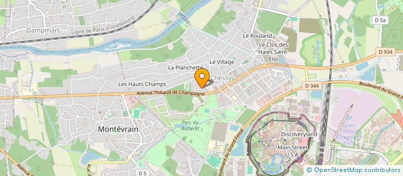 localisation de l'entreprise MONSIEUR KARIM SEMARA  CHESSY