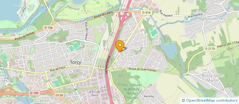 localisation de l'entreprise MONSIEUR KARIM SERHANE  SAINT-THIBAULT-DES-VIGNES