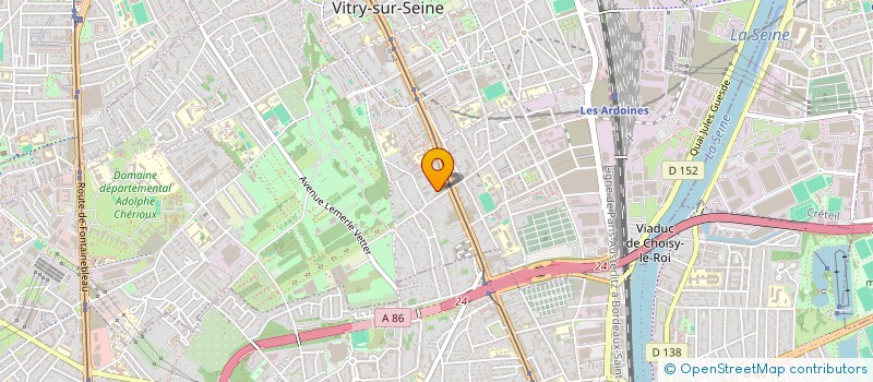 localisation de l'entreprise MONSIEUR KARIM SI-MOUSSA  VITRY-SUR-SEINE