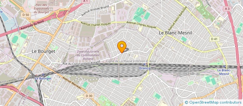 localisation de l'entreprise MONSIEUR KARIM SLAMA à DRANCY
