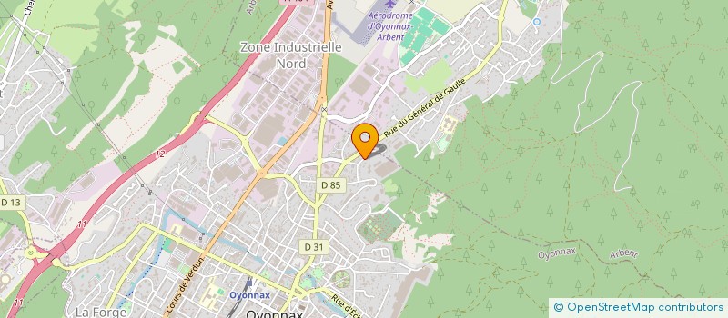 localisation de l'entreprise MONSIEUR KARIM SLIMANI à OYONNAX