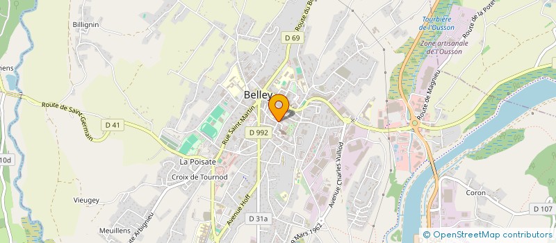 localisation de l'entreprise MONSIEUR KARIM SMIHI à BELLEY