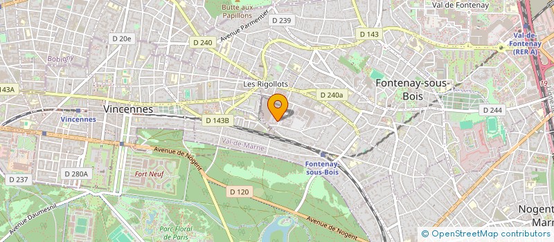 localisation de l'entreprise MONSIEUR KARIM SOOBRATTY à FONTENAY-SOUS-BOIS