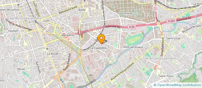 localisation de l'entreprise MONSIEUR KARIM SOUICI  MARSEILLE