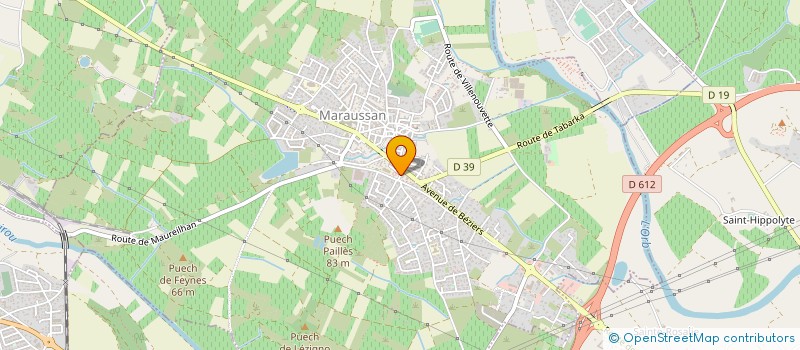 localisation de l'entreprise MONSIEUR KARIM SOUMAH  CAZOULS-LES-BEZIERS