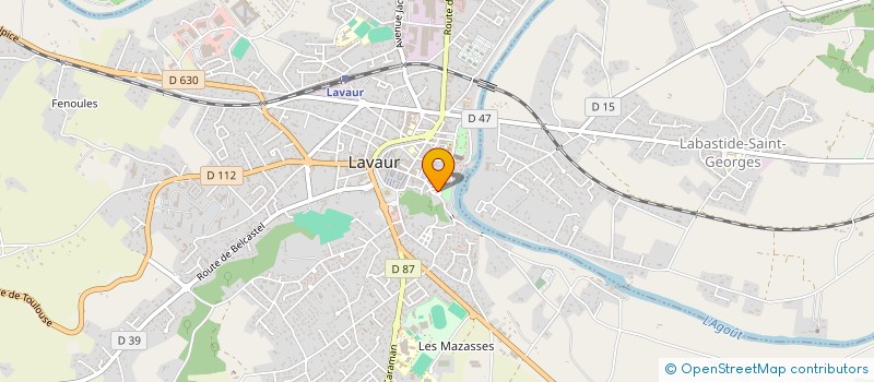 localisation de l'entreprise MONSIEUR KARIM TABBARA  LAVAUR