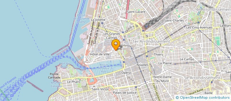 localisation de l'entreprise MONSIEUR KARIM TAFER  MARSEILLE