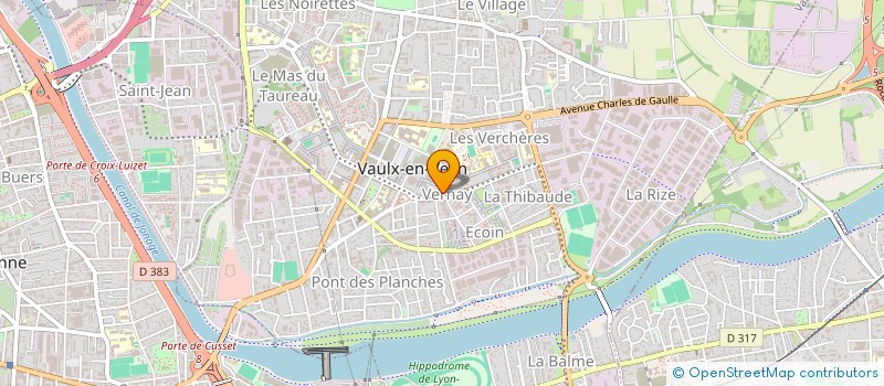 localisation de l'entreprise MONSIEUR KARIM TAHIR  VAULX-EN-VELIN