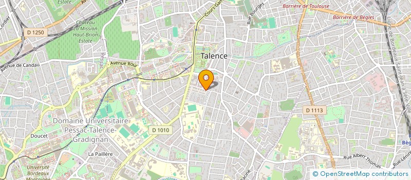 localisation de l'entreprise MONSIEUR KARIM TAHRAOUI  TALENCE