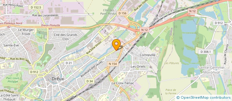 localisation de l'entreprise MONSIEUR KARIM TAHRI à DREUX