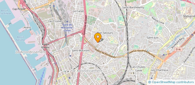 localisation de l'entreprise MONSIEUR KARIM TALBI à MARSEILLE