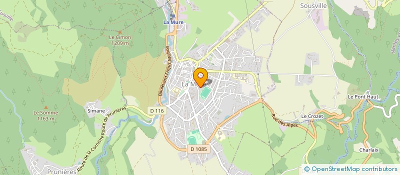 localisation de l'entreprise MONSIEUR KARIM TALEB  LA MURE