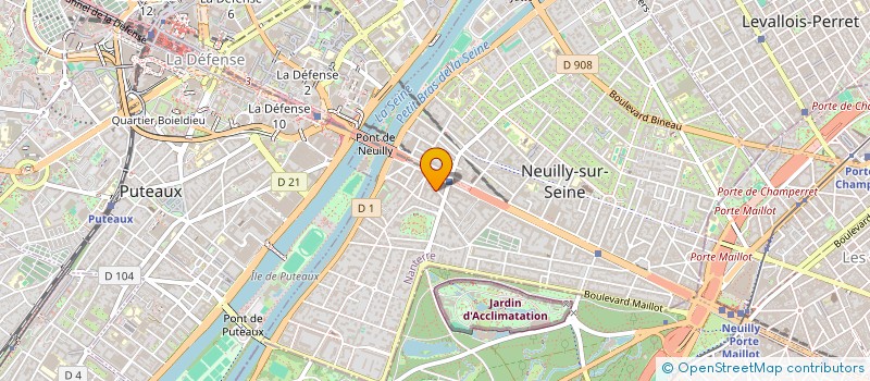 localisation de l'entreprise MONSIEUR KARIM TAMINE à NEUILLY-SUR-SEINE