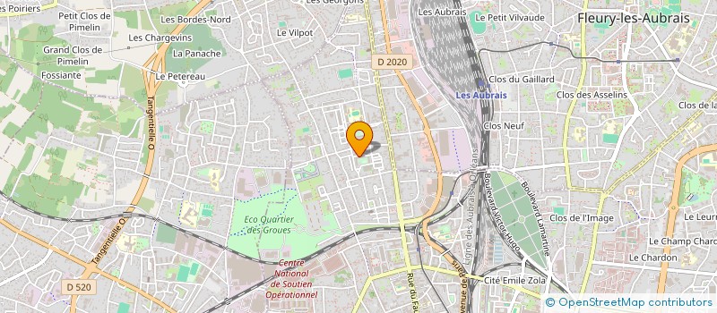 localisation de l'entreprise MONSIEUR KARIM TAZARANI à ORLEANS