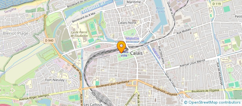 localisation de l'entreprise MONSIEUR KARIM TESBIA  CALAIS