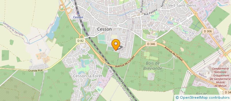 localisation de l'entreprise MONSIEUR KARIM TIFOURA  CESSON