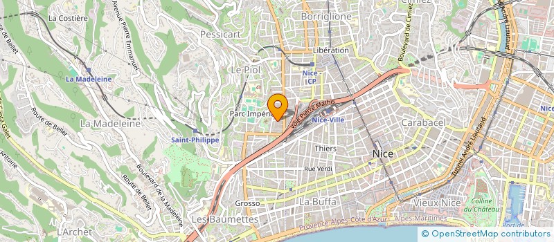 localisation de l'entreprise MONSIEUR KARIM TOUAFDIT à NICE