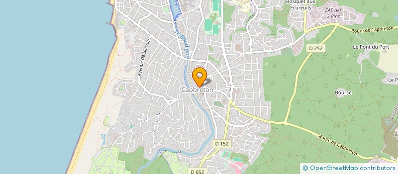 localisation de l'entreprise MONSIEUR KARIM TOUHAMI  CAPBRETON