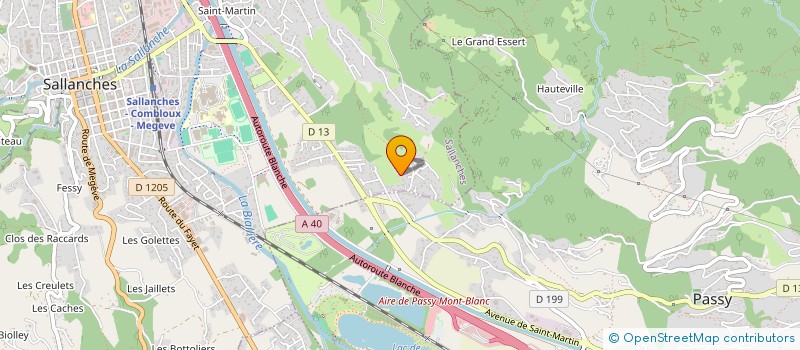 localisation de l'entreprise MONSIEUR KARIM TOUIL  SALLANCHES