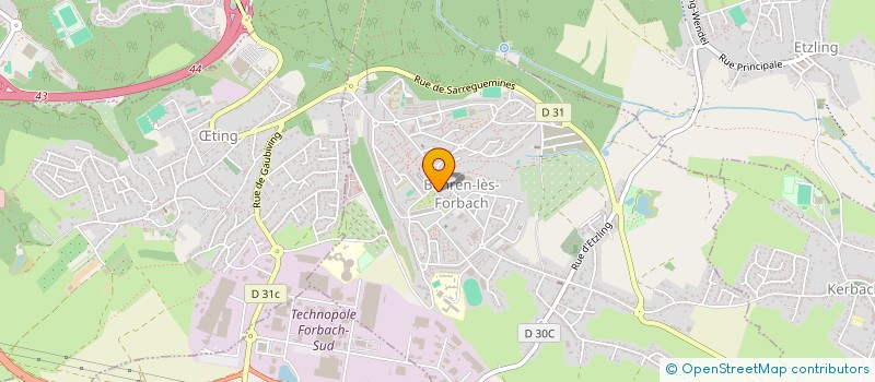 localisation de l'entreprise MONSIEUR KARIM TRADJEMA  BEHREN-LES-FORBACH