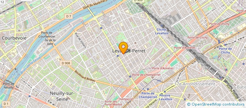 localisation de l'entreprise MONSIEUR KARIM TRITSCHLER à LEVALLOIS-PERRET