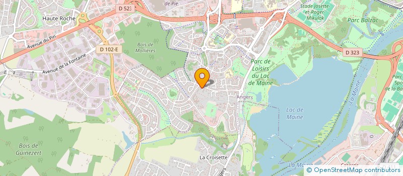 localisation de l'entreprise MONSIEUR KARIM TRUNDE à ANGERS