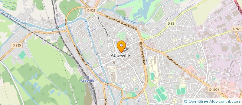 localisation de l'entreprise MONSIEUR KARIM VILET à ABBEVILLE