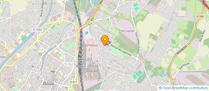 localisation de l'entreprise MONSIEUR KARIM VOISIN  DOUAI