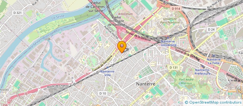 localisation de l'entreprise MONSIEUR KARIM YACOUBI  NANTERRE