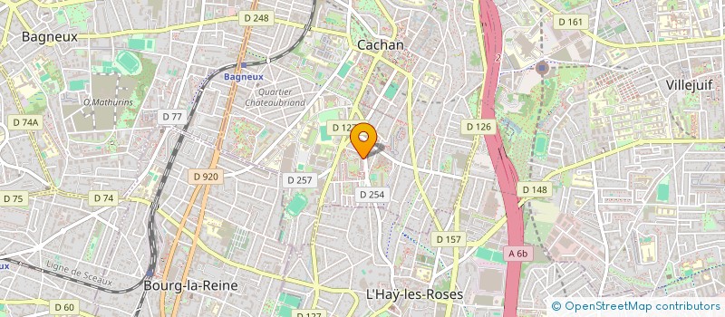 localisation de l'entreprise MONSIEUR KARIM YAHIA  CACHAN