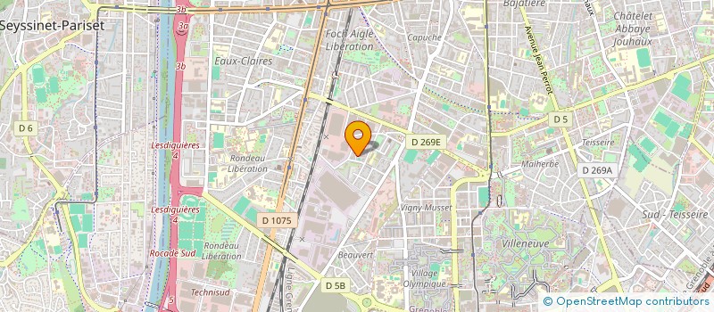 localisation de l'entreprise MONSIEUR KARIM YAHIA-BENATTIA à GRENOBLE