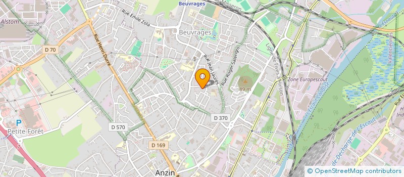 localisation de l'entreprise MONSIEUR KARIM YAHIAOUI  BEUVRAGES