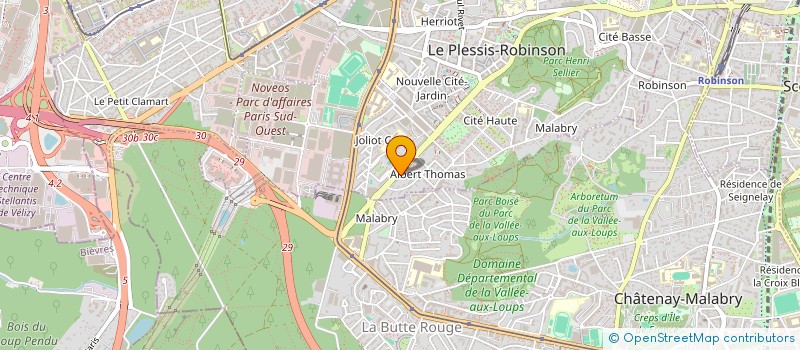 localisation de l'entreprise MONSIEUR KARIM YAKER  LE PLESSIS-ROBINSON