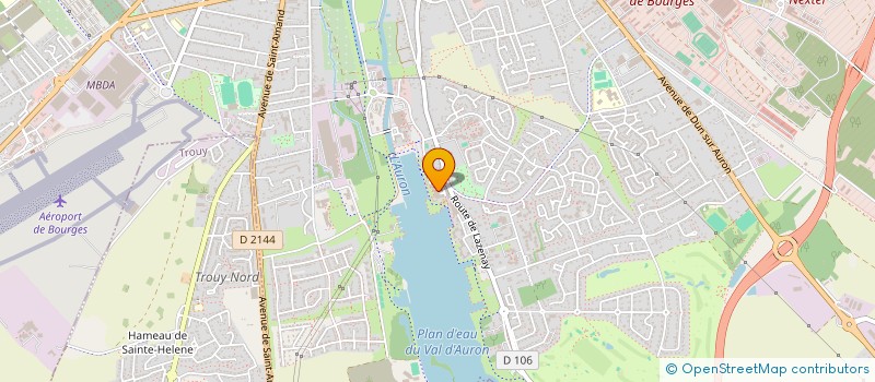 localisation de l'entreprise MONSIEUR KARIM YAZID  BOURGES