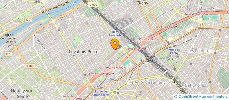 localisation de l'entreprise MONSIEUR KARIM YAZLI à LEVALLOIS-PERRET
