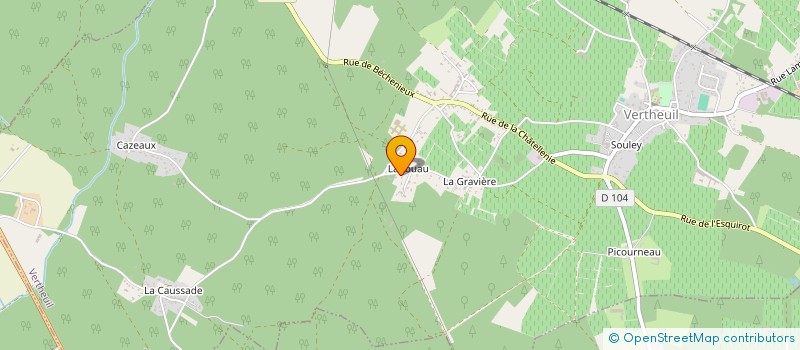 localisation de l'entreprise MONSIEUR KARIM YDJEDD  VERTHEUIL