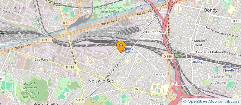 localisation de l'entreprise MONSIEUR KARIM ZAAFRANI à NOISY-LE-SEC