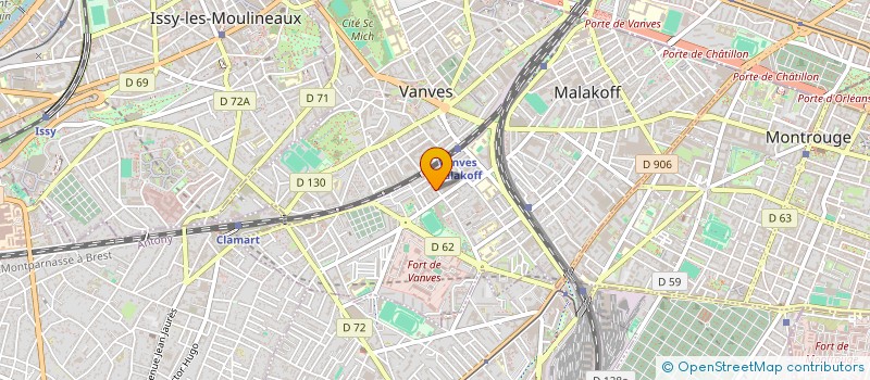 localisation de l'entreprise MONSIEUR KARIM ZAOUI  MALAKOFF