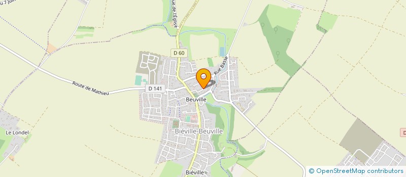 localisation de l'entreprise MONSIEUR KARIM ZAROUK  BIEVILLE-BEUVILLE