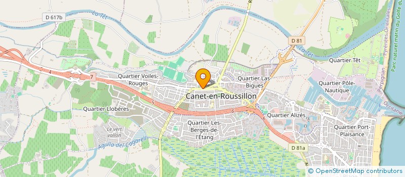 localisation de l'entreprise MONSIEUR KARIM ZEMANI  PERPIGNAN