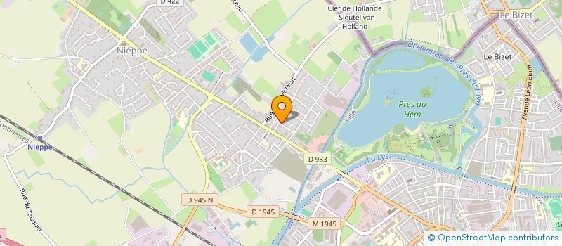 localisation de l'entreprise MONSIEUR KARIM ZERBITA  NIEPPE