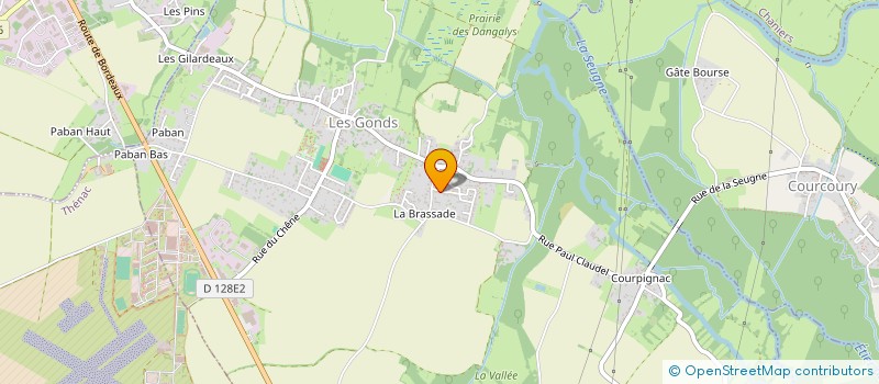 localisation de l'entreprise MONSIEUR KARIM ZERROUKI  LES GONDS