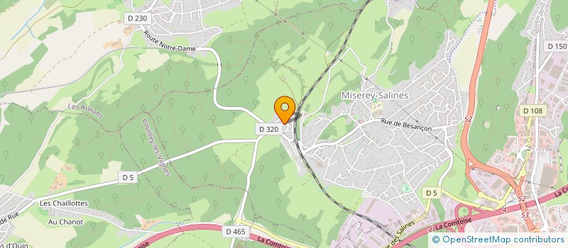 localisation de l'entreprise MONSIEUR KARIM ZIADIA  MISEREY-SALINES