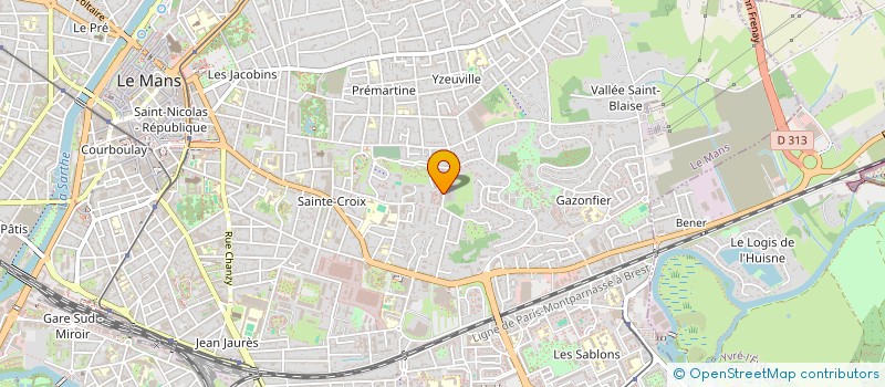 localisation de l'entreprise MONSIEUR KARIM ZOUAD  LE MANS