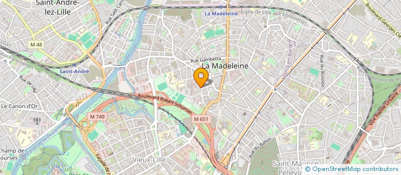 localisation de l'entreprise MONSIEUR KARIM ZOUAGHI à LA MADELEINE
