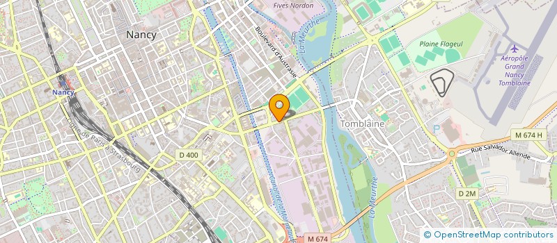 localisation de l'entreprise MONSIEUR KARIM ZOUBIR  NANCY