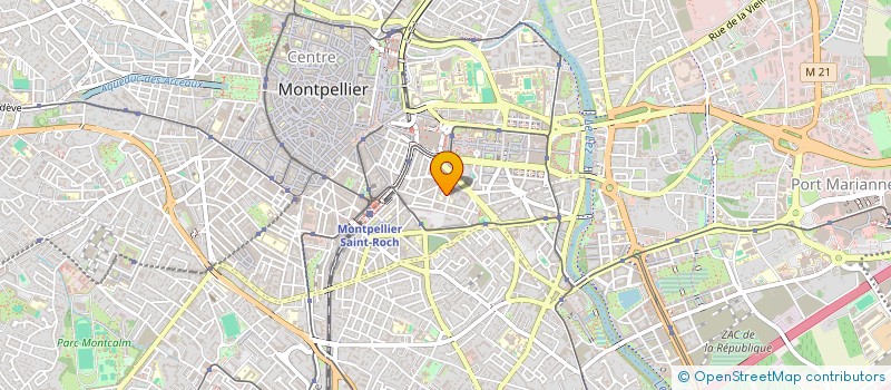 localisation de l'entreprise MONSIEUR KARIM ZOUBIR à MONTPELLIER