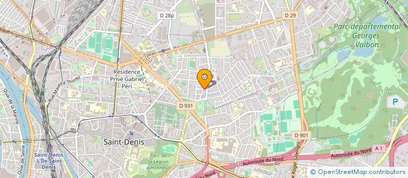 localisation de l'entreprise MONSIEUR KARIM ZOUGAGH  SAINT DENIS