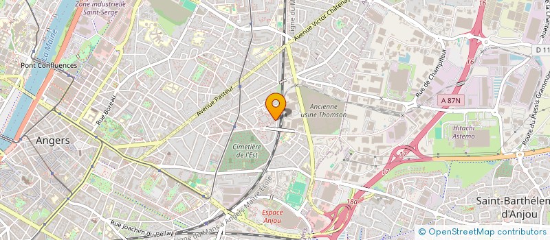 localisation de l'entreprise MONSIEUR KARIMCHATTAOUI CHKIOUA à ANGERS